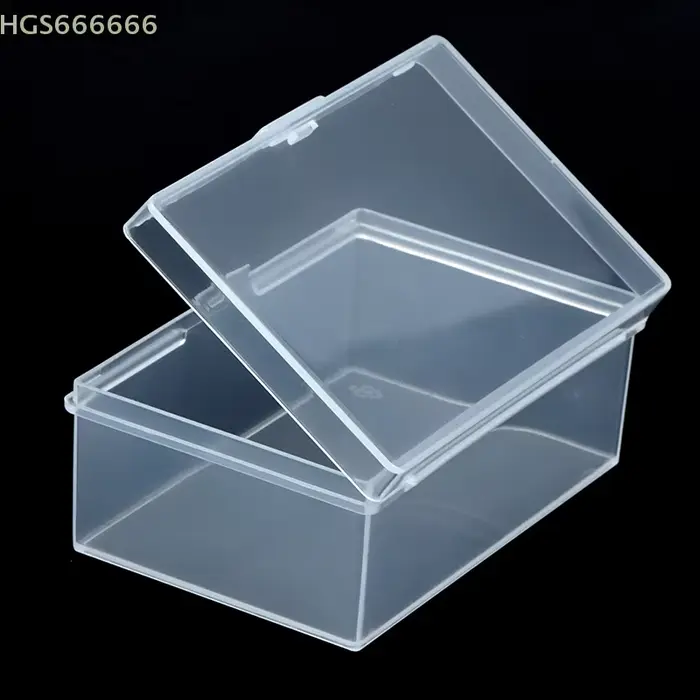 Boîte de rangement pour composants électroniques avec couvercle