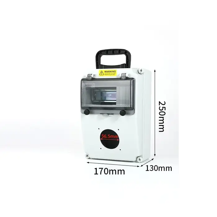 Boîte électrique portable temporaire pour la construction