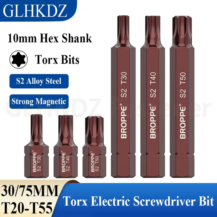 Embout de tournevis Torx 30/75mm