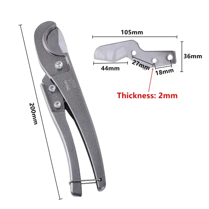 Coupe-Tube en PVC 3 ~ 32mm PVC/PETG/PPR/PE