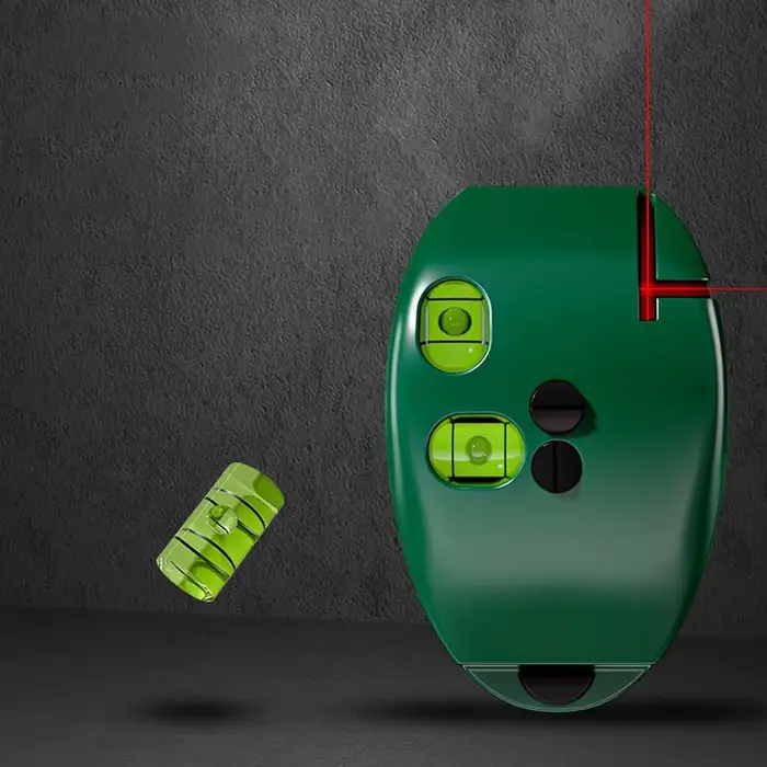 Niveau laser électronique haute précision à lumière puissante 90 degrés