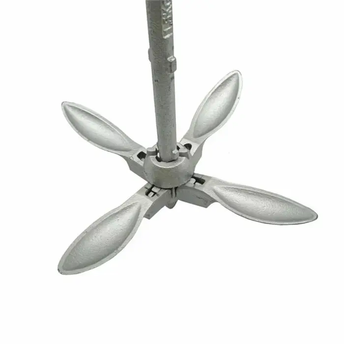 Outil de grappinage pliable en acier au carbone, acier galvanisé, conception compacte, outil marin portable, outil pliable