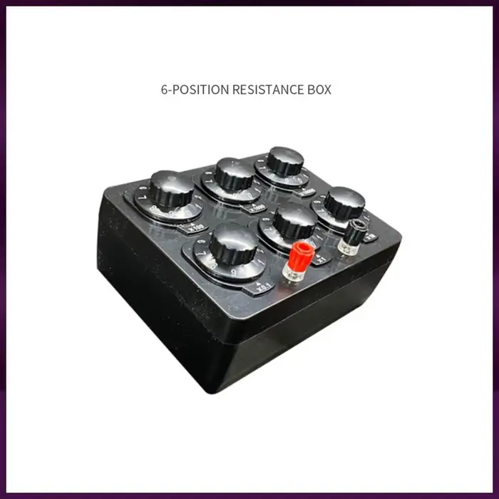 Boîte de résistance Simple 0-99999.9 Ohm