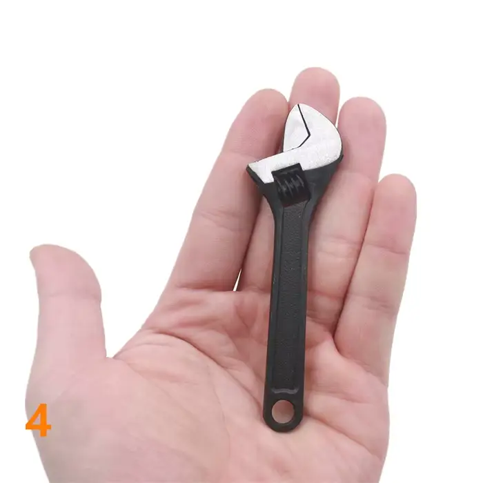 Mini clé réglable de 2.5/4 pouces, petite clé à extrémité ouverte, jeu de clés réglables pouvant êtr