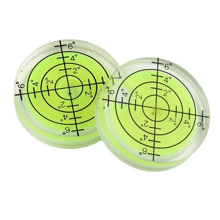 2 pièces Mini bulle niveau 20 ° -30 ° Outil de mesure de niveau à bulle à bulle de précision horiz