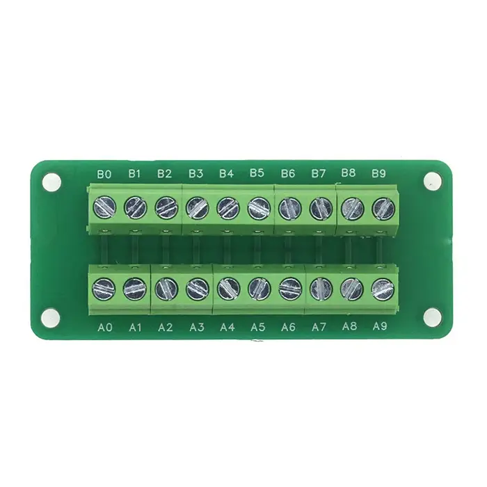 Connecteur de bornier à 10 voies, bornes à vis