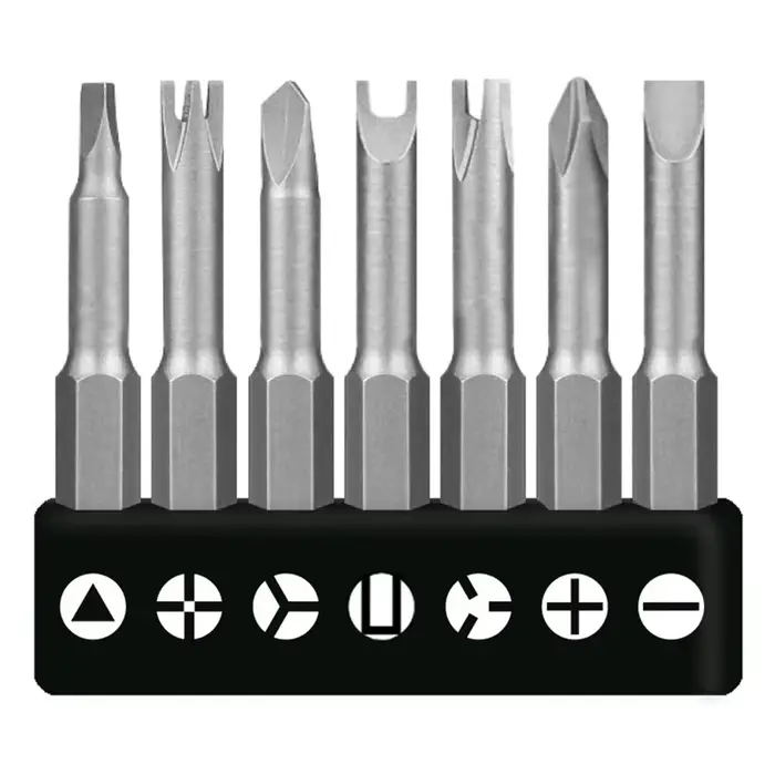 Embout de tournevis triangulaire pour outil de tournevis électrique, 3 points, 4 points, tête PH2 SL
