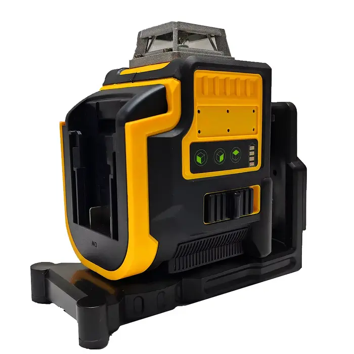 Pour DeWALT 20V 18V batterie niveau Laser 12 lignes 3D faisceaux verts horizontaux et verticaux compteur