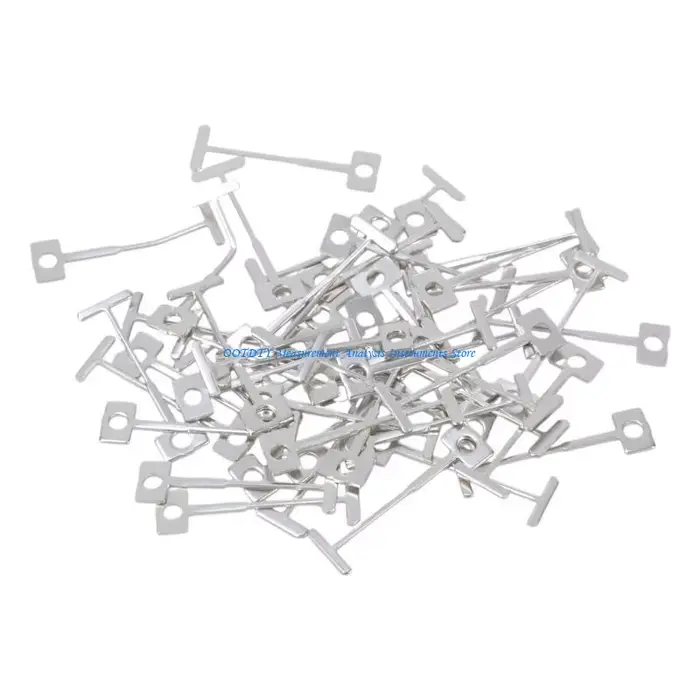 Aiguilles nivellement carreaux en acier durables 367D, 50x/ensemble, système nivellement carreaux, o