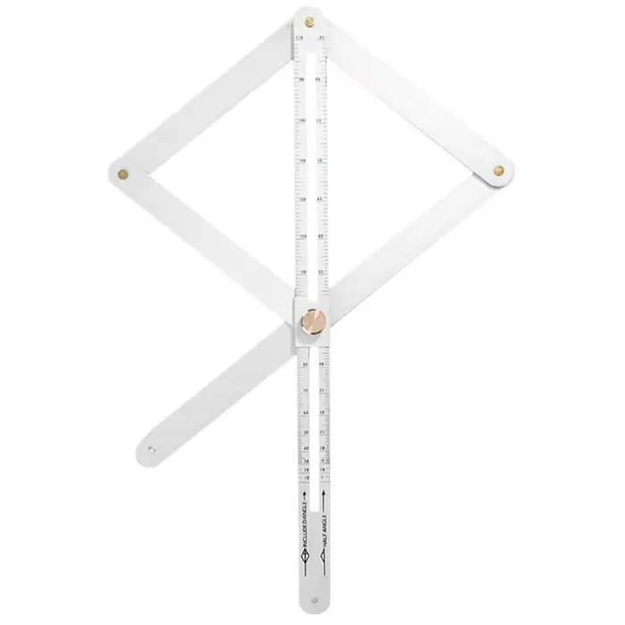 Détecteur d'angle de mesure d'angle avec échelle claire