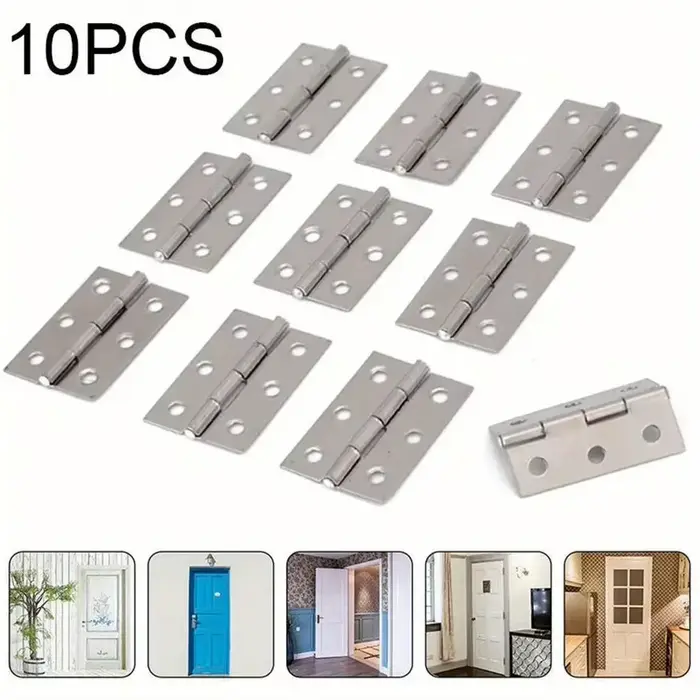 Mini charnières pour boîte en bois, 10 pièces, pour diverses portes en bois, portes d'entrée