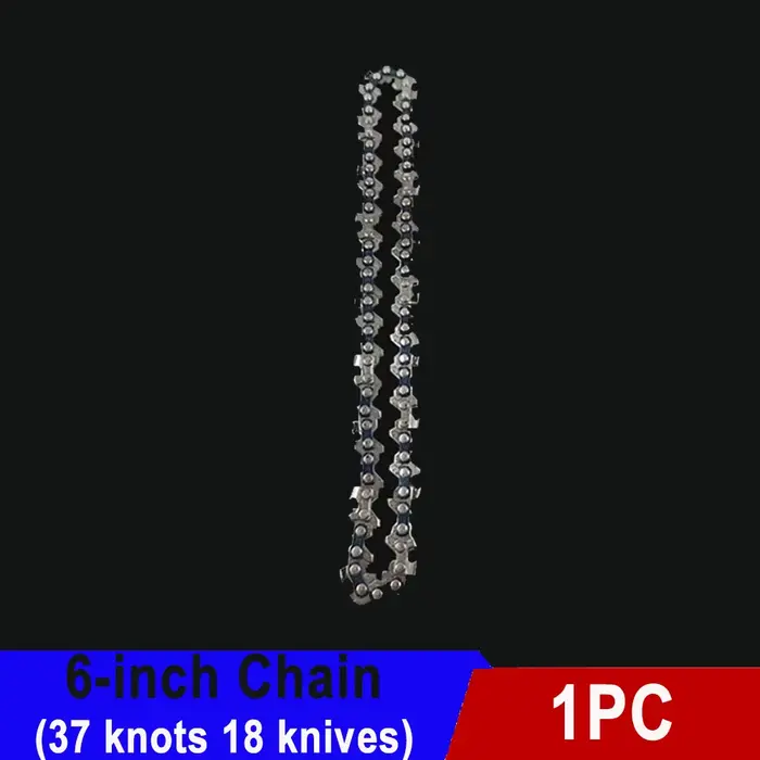 Chaîne de scie 6 "pour Mini tronçonneuse Mini chaînes de tronçonneuse en acier tronçonneuses électri
