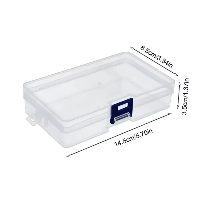 Boîte de rangement boîte à outils pratique boîte de conteneur en plastique pour boîte à outils vis c
