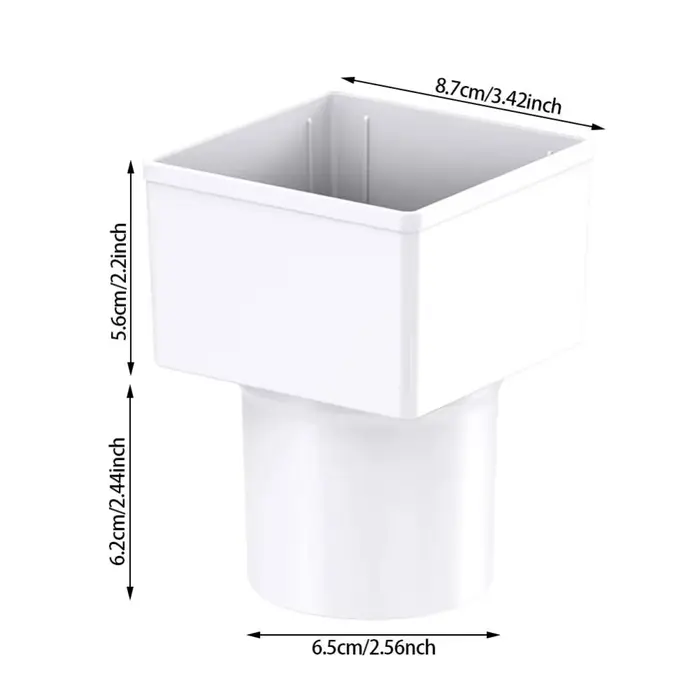 Boîte de rangement carrée en plastique PP pour voiture