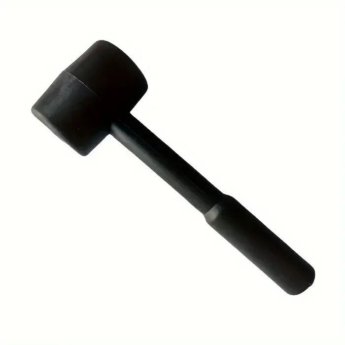 Maillet en caoutchouc noir – outil durable et polyvalent pour le bricolage