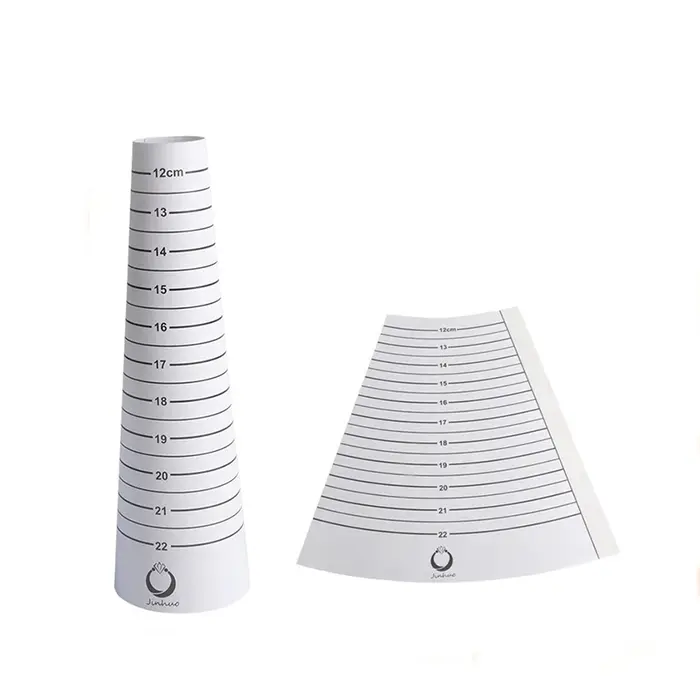 Mètre de mesure portable pour bracelet, jauge de diamètre intérieur, outil de mesure du doigt, mesure de la taille du poignet