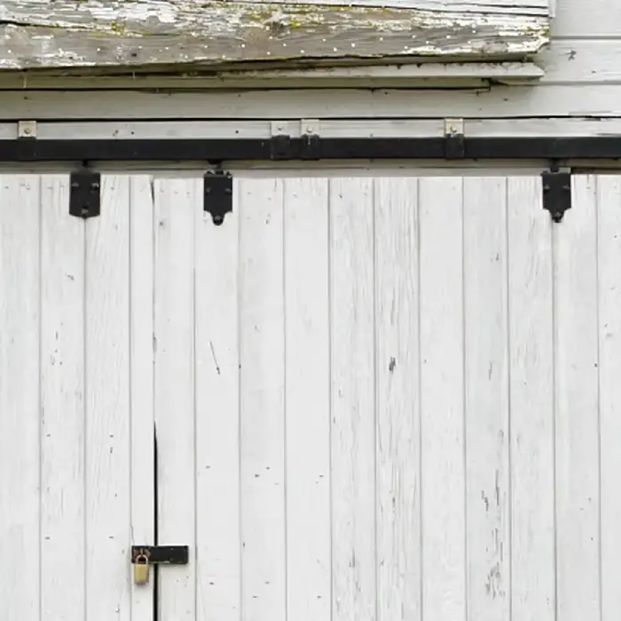 Kit de quincaillerie pour porte de grange 8-en-1