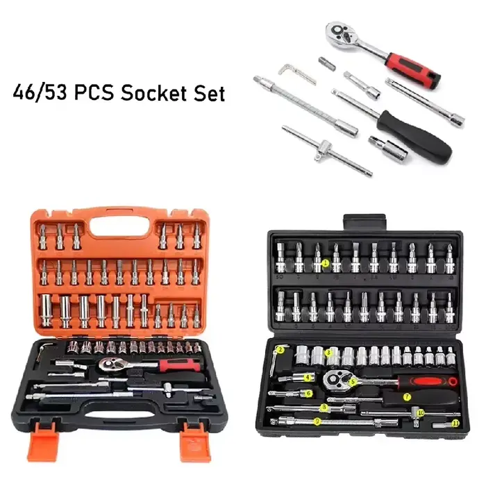 Kit d'outils pour moto avec clé à cliquet rapide