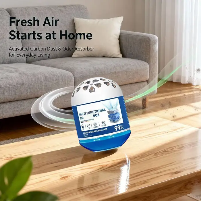 Boîte Magique Multifonctionnelle 120g pour Purification de l'Air Intérieur