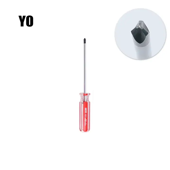 Jeu de tournevis en forme de Y en acier au Chrome Vanadium, antidérapant, antivol, tournevis magnéti
