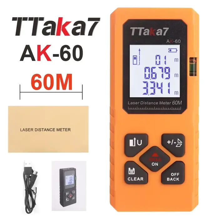 Mini télémètre Laser intelligent 40M/60M