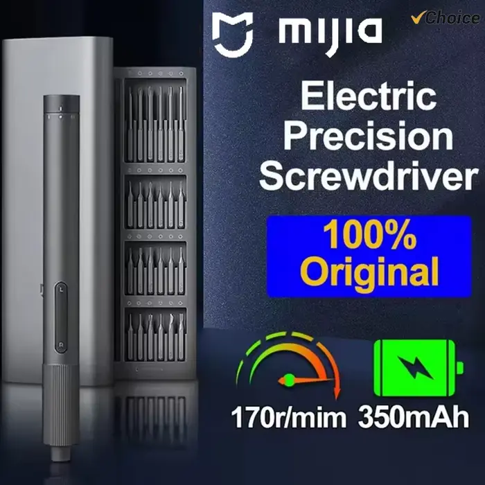 Nouveau kit de tournevis de précision électrique MIJIA avec 24 embouts magnétiques