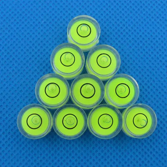 HACCURY – niveau de perles circulaire, Mini niveau à bulles, 14x8mm