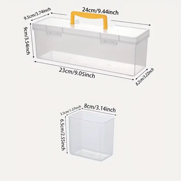 Boîte de rangement de pièces d'outils