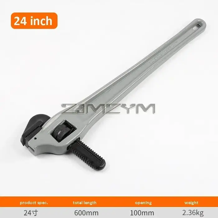 1 clé à tuyau 14 "18" 24 "