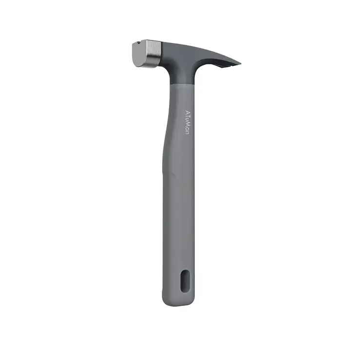 Marteau à griffes multifonctionnel DUKA H1, manche en caoutchouc souple, double fonction, tout-en-un
