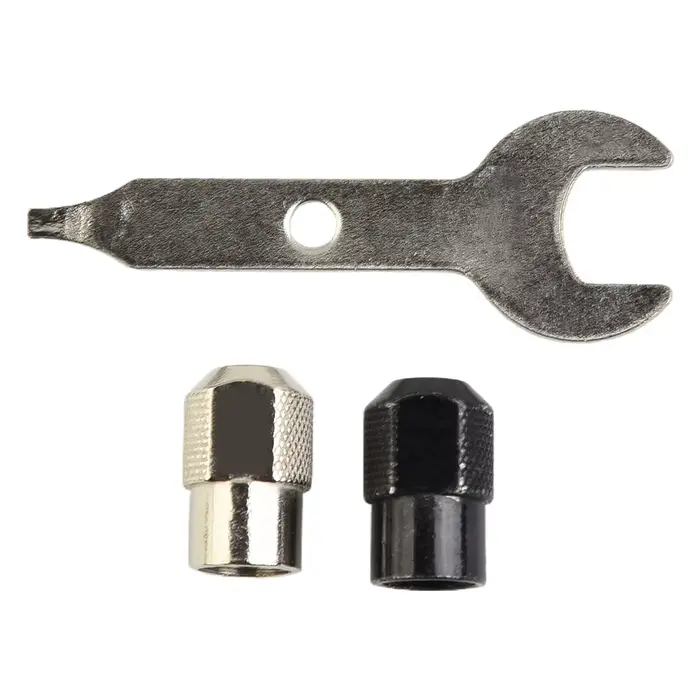 Mandrin de meulage électrique M8x0.75mm, accessoires d'outils rotatifs avec clé, écouvillons d'embou