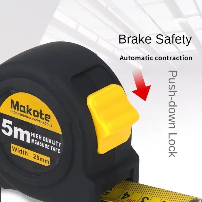 Ruban à mesurer 3M 5M 7.5M 10M précis clair métrique et pouce rétractable acier épaissi ménage mesure outils de travail du bois