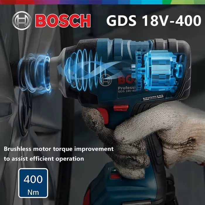 Bosch-Torque de tournevis à percussion sans fil sans balais