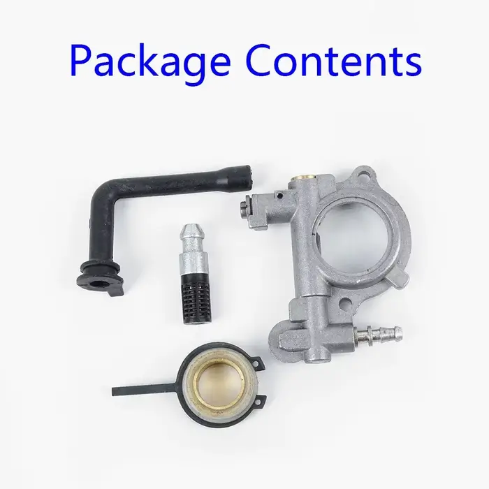 Kit de ligne d'huile de filtre à huile d'engrenage à vis sans fin de pompe à huile pour Stihl MS260