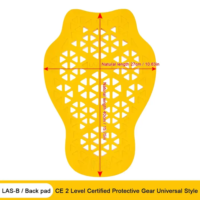 Armure de Protection arrière pour moto, Certification CE à 2 niveaux, Protection du corps, course de