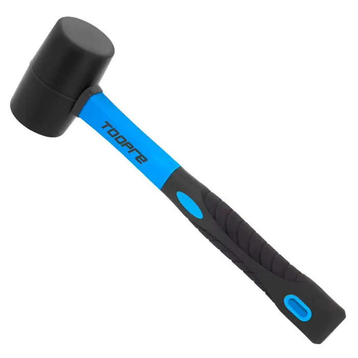 Marteau de réparation de vélo TOOPRE, marteau en caoutchouc pratique, poignée antidérapante, outils 