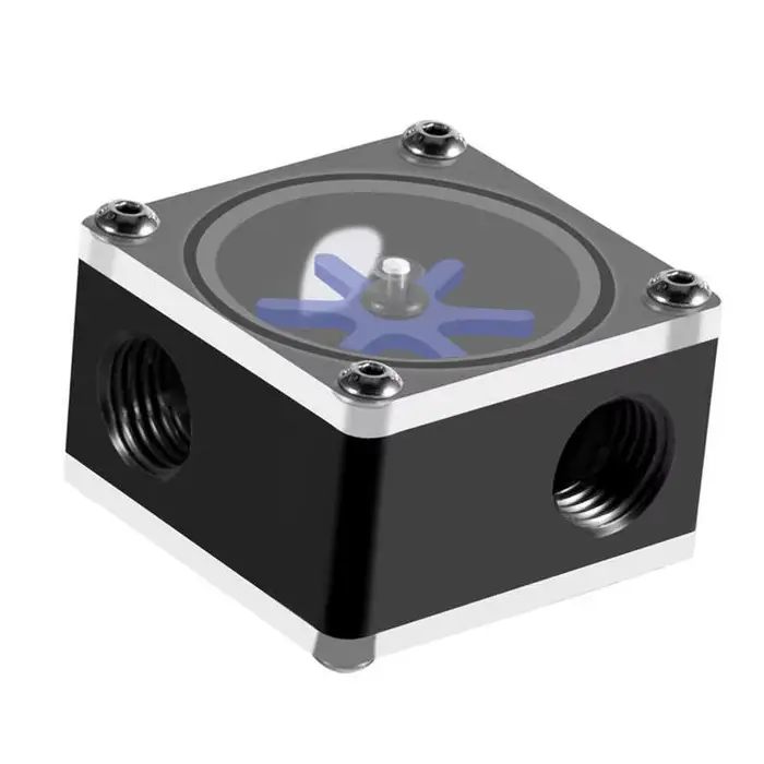 Débitmètre à filetage G1/4 pour système de refroidissement par eau PC