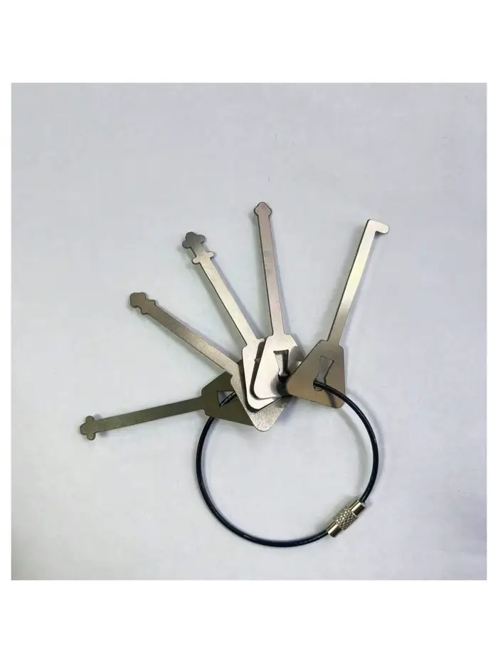 Clés maîtresses pour serrures à crochet, outils de déverrouillage de portes, kit de clés pour ouvrir