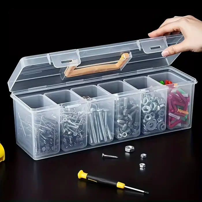 Boîte à outils portable pour quincaillerie