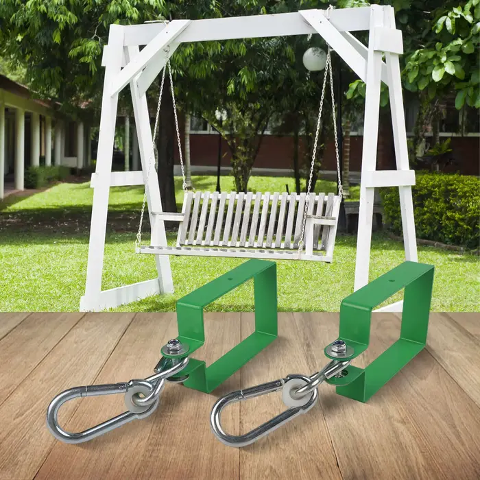 Accessoires de support de balançoire en métal pour la réparation de balançoires et la construction d