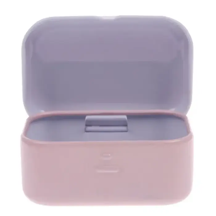 Boîte de rangement en métal pratique rétro-boîte