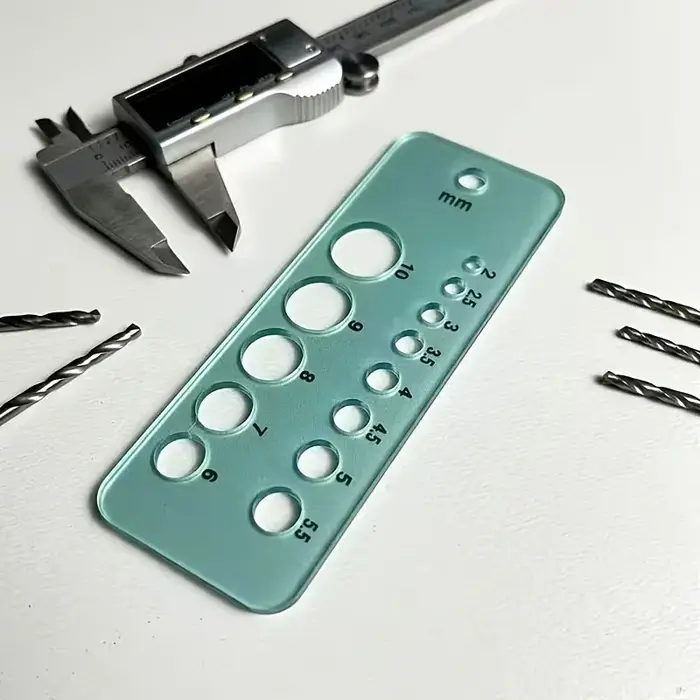 Tableau de tailles de crochets de précision