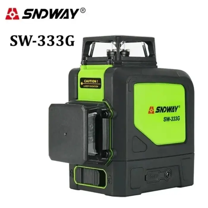 SNDWAY niveau Laser 12 lignes verticale horizontale haute précision automatique auto-nivelant 360 degrés rotatif croix faisceau vert Nivel