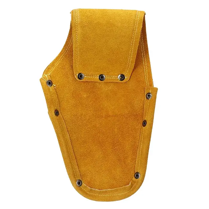 Étui pour perceuse en peau de vache, sac à outils de taille, ceinture électrique Durable, pochette à