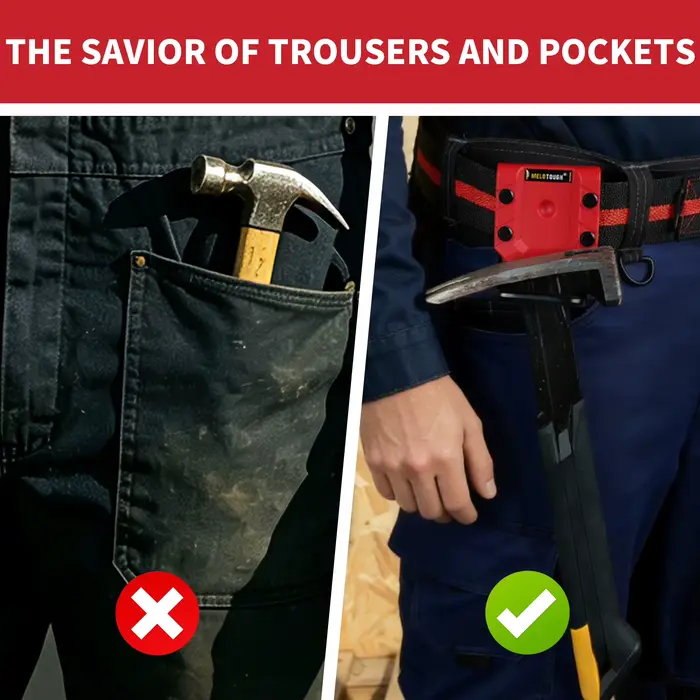 Porte-marteau pour ceinture