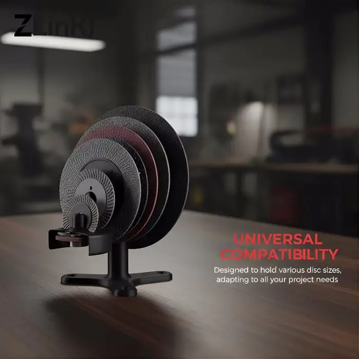 Support de disque de meulage robuste de 125 mm pour établi