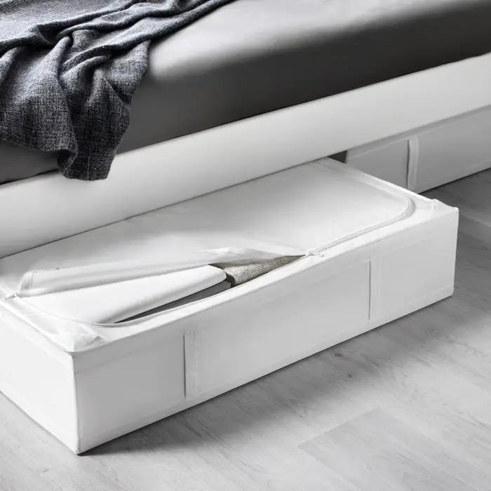 Conteneurs de rangement sous le lit