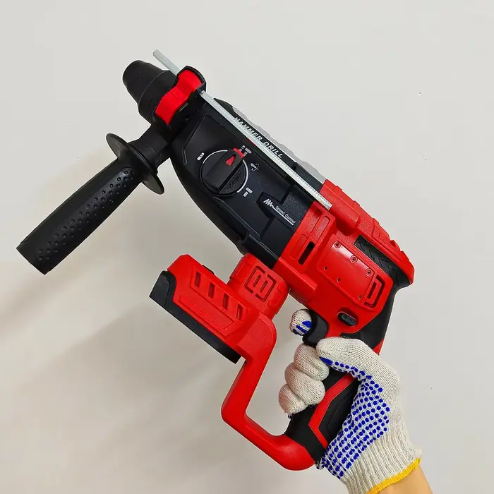 Marteau perforateur rotatif pour perceuse à percussion Milwaukee M18 2.6J avec 4 modes 360° ° Moteur sans balais avec