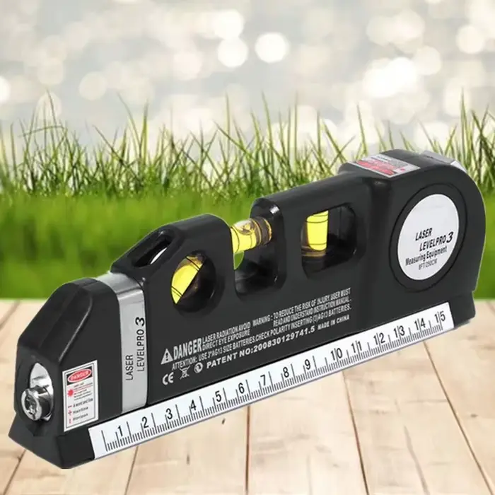 Niveau Laser Horizon mesure verticale 8 pieds aligneur règles Standard et métriques