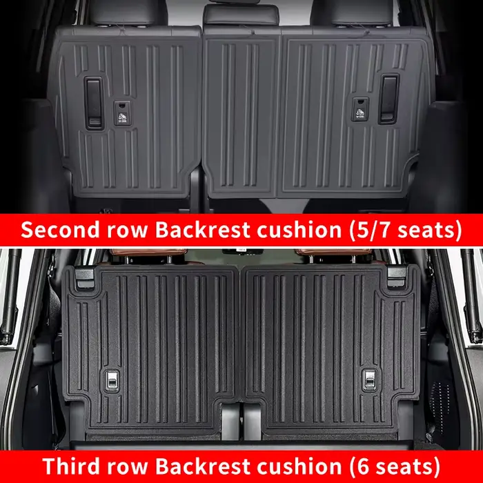 For Toyota Land Cruiser 250 2024 1958 Troisième rangée Siège Retour Coussin LC250 FJ250 Série Intérieur Mis à niveau Accessoires Modification Tuning